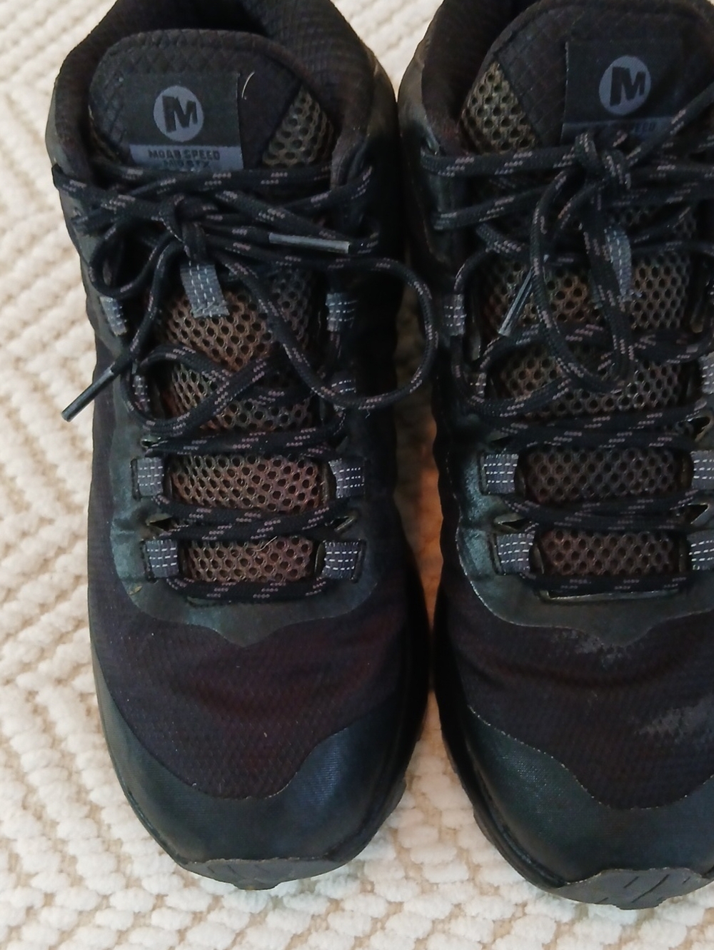 Merrell Women's Black Athletic Trail Shoes